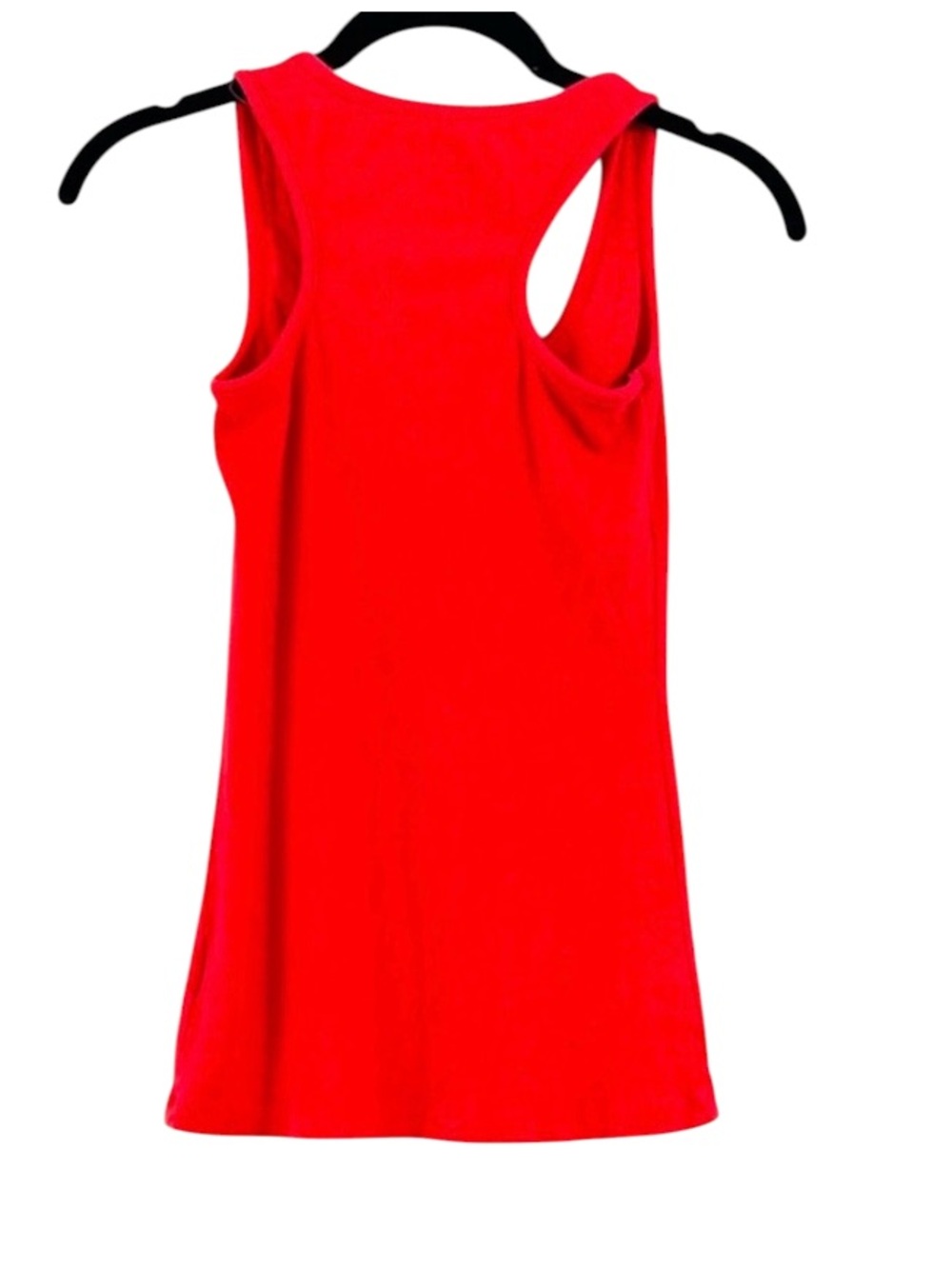 INC Coral Ribbed Tank With Pearls Embellished Neckline Size XS - Picture 2 of 10